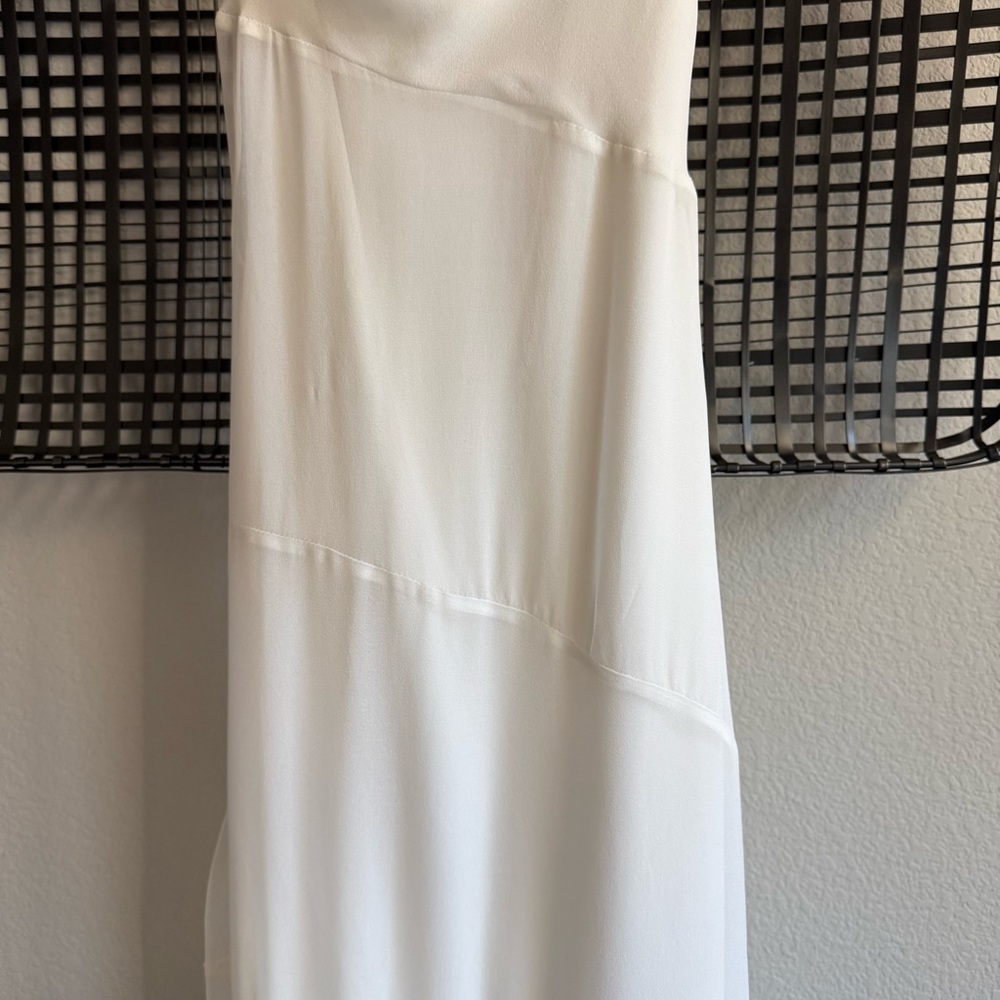 De La Vali Gaia maxi dress in Ivory Silk Chiffon - Picture 10 of 14